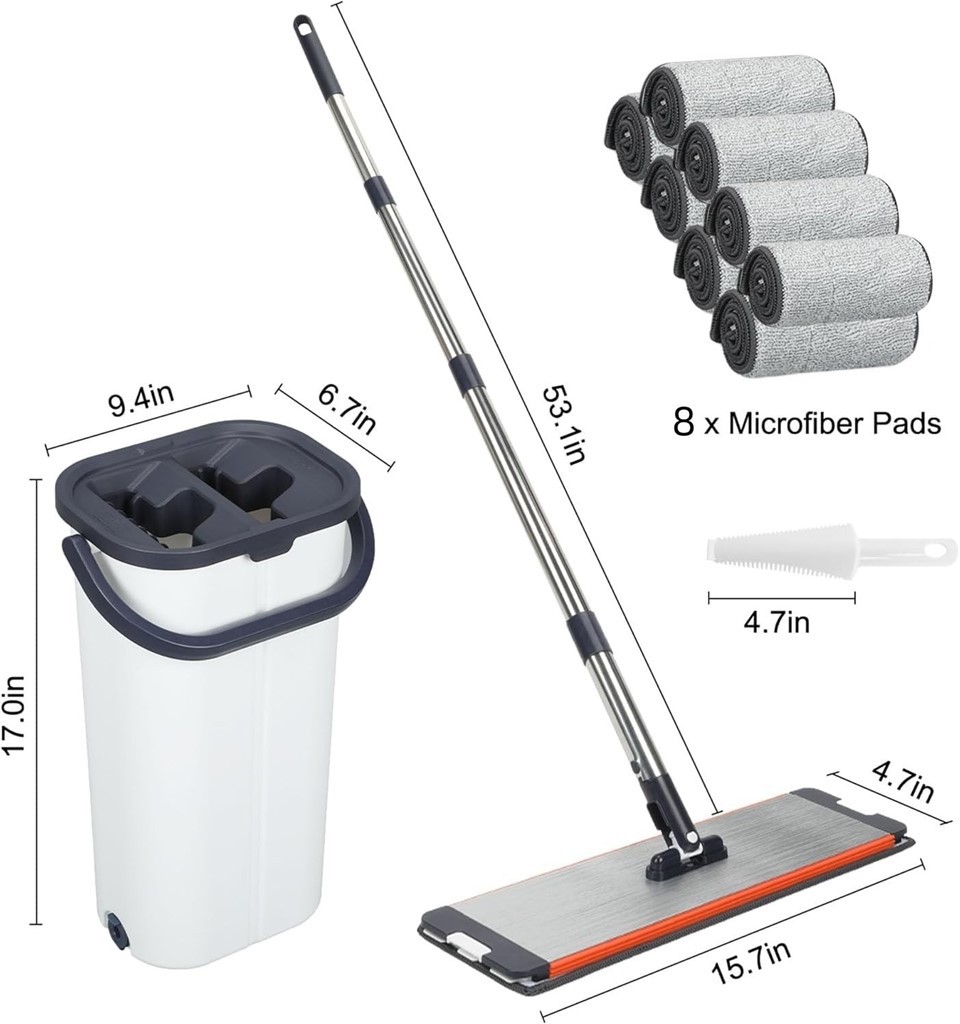 Easywring Washable Mop And Bucket suppliers